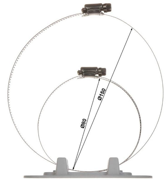 Dahua PFA152-E fäste för montering på stolpe