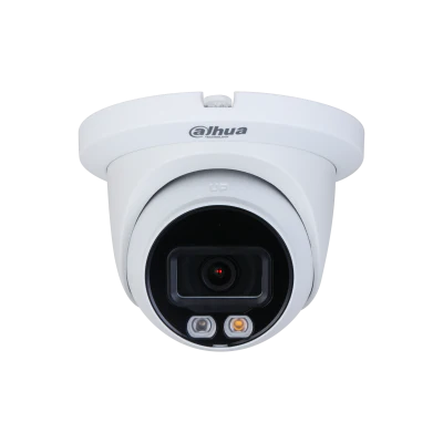 Dahua Dahua Set 2x Turret 8MP 4K Full-Color + Recorder & Verkabelung