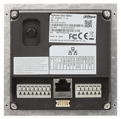 Dahua Dahua VTO4202F-P-S2 Video Intercom Kamera Huvudmodul