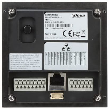 Dahua Dahua VTO4202FB-P-S2 Video Intercom Camera Main Module Noir