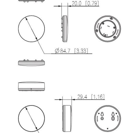 Dahua DHI-ARD912-W2(868) Draadloze Water Lek Detector