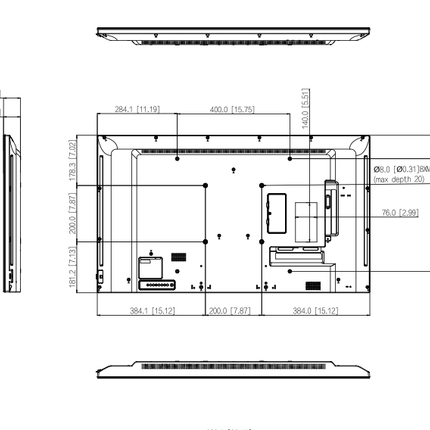 Dahua DHI-LM43-F400, UHD LED Monitor 43"