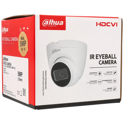Dahua HAC-HDW1500TRQ-S2, 5MP 2.8mm, HD-CVI, Eyeball, 25m IR, coax