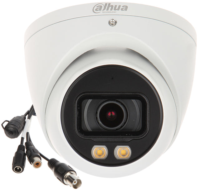 Dahua HAC-HDW2249T-A-LED, 2MP 2.8mm, HD-CVI, Eyeball, Full-Color, coax