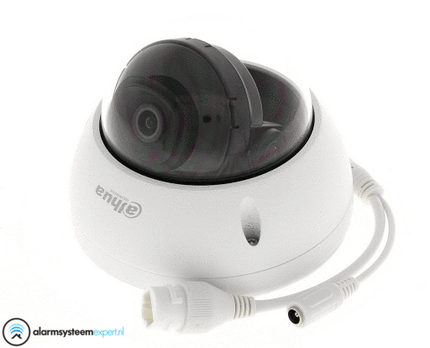 Dahua IPC-HDBW2441E-S | WizSense | Starlight 4 MP Dome | Micro SD slot | Microfoon | Poe | IR leds