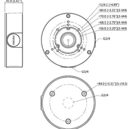 Dahua PFA130E montagebox
