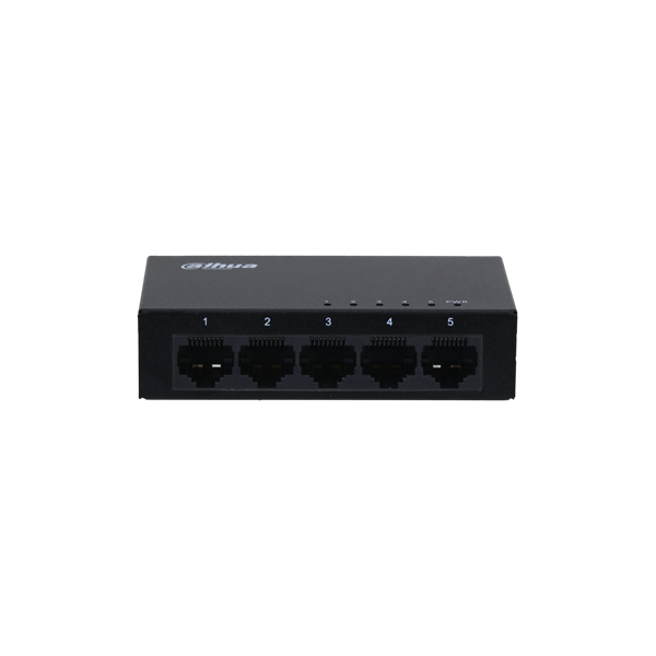 Dahua PFS3005-5GT-V2, 5 Poorts Gigabit switch 1000Mbps