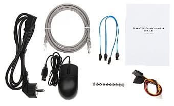 Dahua Set 3x Dome 8MP + Recorder & Bekabeling