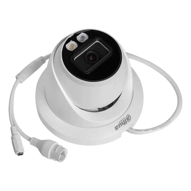 Dahua Set 3x Turret 8MP 4K Full-Color + Recorder & Bekabeling