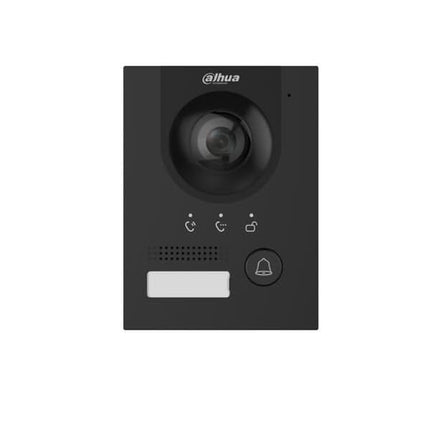Dahua VTO2202F-P-S3 Zwart, buitenpost, IP en 2-draads, 160gr camera, PoE