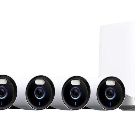 Eufy E330 4-pack cameraset (WIFI vaste voeding) met Homebase 3