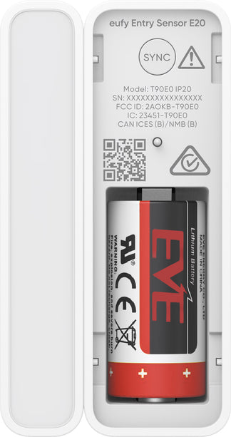 Eufy Eufy E20 Deur/raam contact dual-side montage