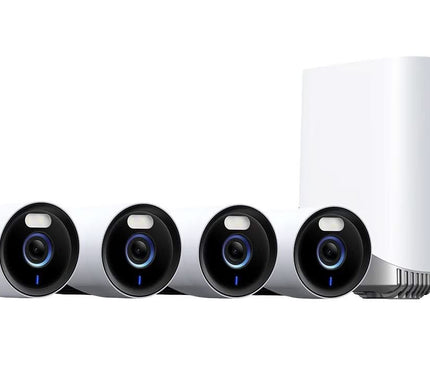 Eufy Eufy E330 4-pack cameraset (WIFI vaste voeding) met Homebase 3
