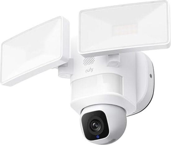 Eufy Eufy Floodlight Cam E30, WiFi Pan och Tilt-kamera med strålkastare