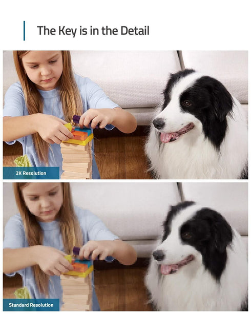 Eufy Inomhuskamera, Pan & Tilt roterbar 2K