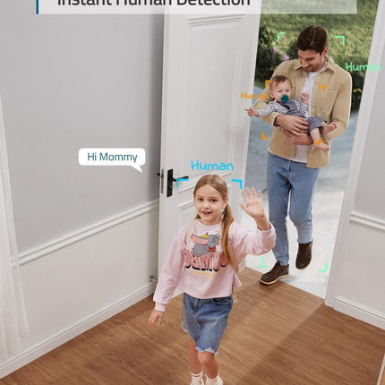 Eufy Indoor Cam, Pan & Tilt Rotatable 2K