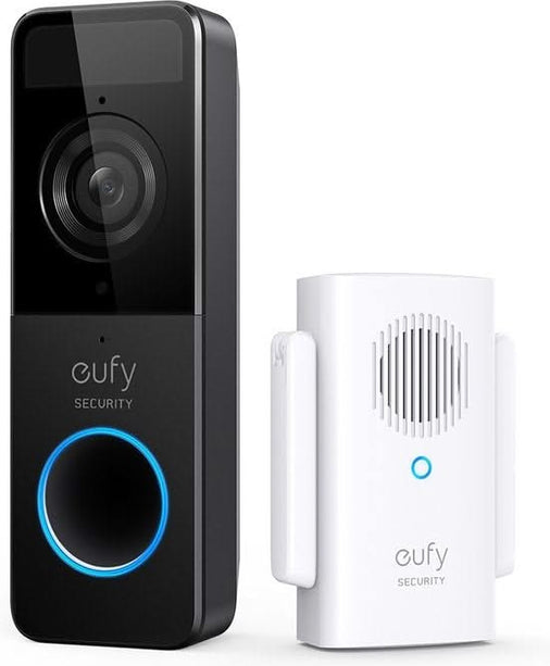 Eufy Eufy Slimme Video  Deurbelset Batterijgevoed 1080P Draadloze gong
