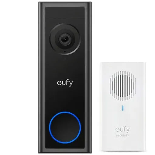 Eufy Eufy Slimme Video Deurbelset C30 Batterij 1080P + Draadloze gong