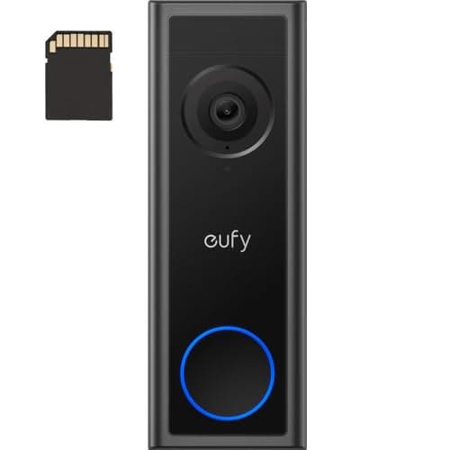 Eufy Eufy Video Doorbell C31 med 32GB SD-kort, uppladdningsbar