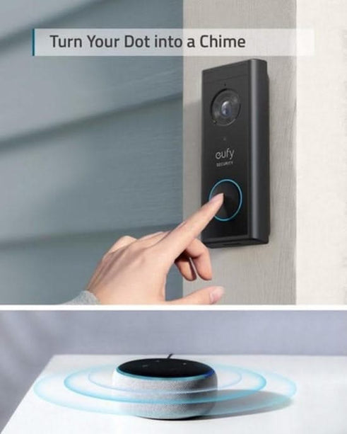 Eufy Eufy Video dörrklocka S220 set trådlöst med Homebase