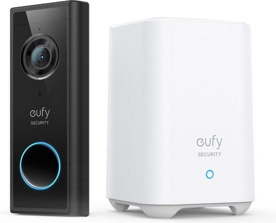 Eufy Eufy Video dörrklocka S220 set trådlöst med Homebase