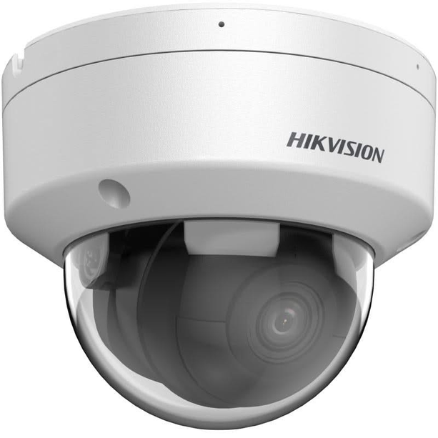 Hikvision DS-2CD2186G2H-ISU 2.8mm 8 MP DarkFighter AcuSense Dome Camera, PoE, Microphone