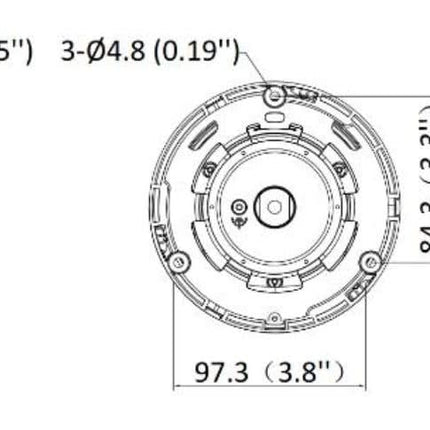 Hikvision DS-2CD2343G2-LI2U-SRB Zwart, 4MP Turret, Smart Hybrid  AcuSense, PoE, Mic. Sirene, flitslicht