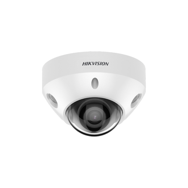 Hikvision DS-2CD2586G2-IS, 8MP 2.8mm Mini Dome camera met AcuSense en Built-in Mic