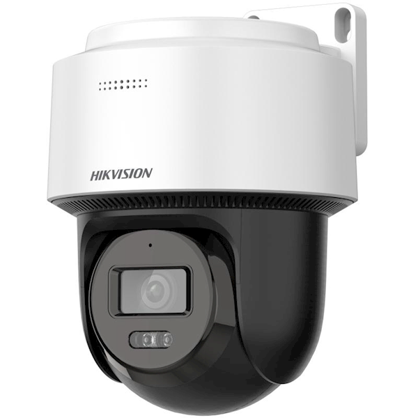 Hikvision DS-2DE2C400MWG-E, 4MP Mini Pan Tilt (geen zoom) camera SD-slot PoE Hybrid IR-Leds, Tracking