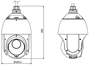 Hikvision DS-2DE4225IW-DE/T5 | 2 Megapixel | Indoor/Outdoor | Night Vision | 25x Zoom | 100m IR | PTZ