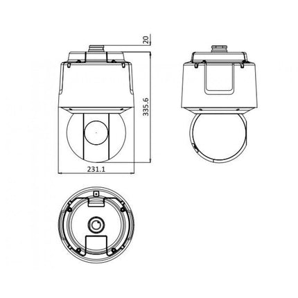 Hikvision DS-2DF6A236X-AEL | 2 Megapixel | Binnen/Buiten | Nachtzicht | 36x Zoom | Smart-tracking