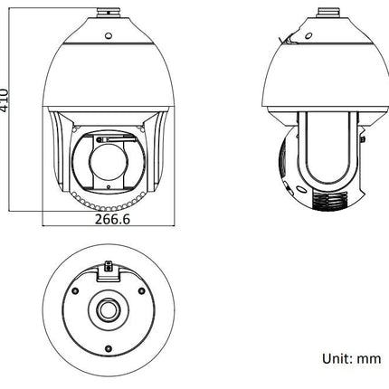Hikvision DS-2DF8836IX-AEL | 8 Megapixel | Binnen/Buiten | Nachtzicht | 36x zoom | Smarttracking