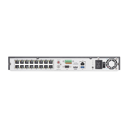 Hikvision DS-7616NXI-I2/16P/S, AcuSense, Netwerk video recorder, 16x IP kanalen, 16x PoE, 4K