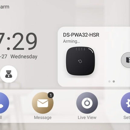 Hikvision DS-KH9310-WTE1 (B) Android Indoor Station PoE 7" Inch