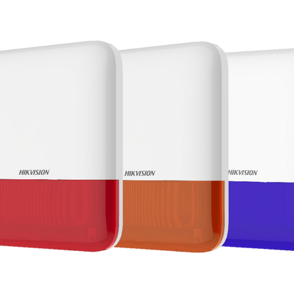 Hikvision DS-PS1-E-WE Buitensirene Oranje kap