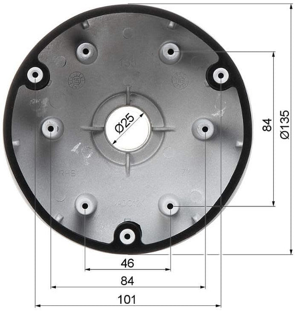 Hikvision Hikvision DS-1271ZJ-135 plafondmontagebeugel