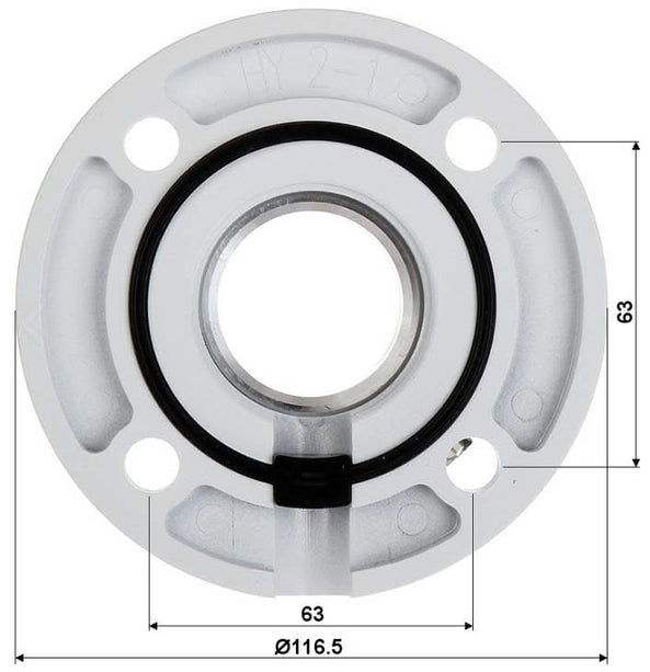 Hikvision Hikvision DS-1663ZJ BEUGEL PTZ DOME Takfäste 57mm