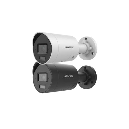 Hikvision Hikvision DS-2CD2087G3-LI2UY/SL Schwarz, 8MP 4K Bullet , ColorVu 3.0, Korrosionsschutz, Strobe LED und Dual-Mic