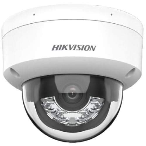 Hikvision Hikvision DS-2CD2183G2-LIS2U, 8MP 4K Dome-kamera, AcuSense, Smart Hybrid Light, PoE och 2x mikrofon