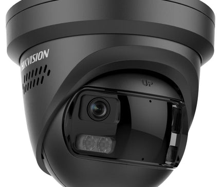 Hikvision DS-2CD23167G3P-LIS2UY/SL Noir, caméra 16 MP à 180 degrés, double objectif, ColorVu 3.0, PoE