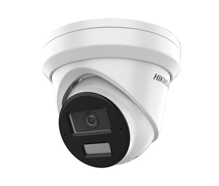 Hikvision Hikvision DS-2CD2343G2-LI2U, 4MP Turret, Smart Hybrid Light, AcuSense, PoE, Micro SD slot, Microphone
