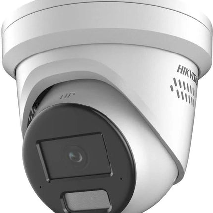 Hikvision Hikvision DS-2CD2346G2H-IS2U/SL 4MP Darkfighter Eyeball SD-kortplats IR-Led 2-vägs ljud Siren/Strobe LED