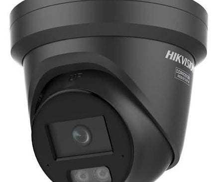 Hikvision Hikvision DS-2CD2347G3-LI2SUY/SL Zwart, 4MP, ColorVu 3.0, Strobe LED/Siren, Dual Mic, Anti-corrosie
