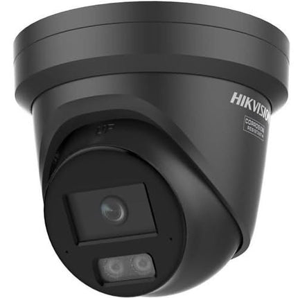 Hikvision Hikvision DS-2CD2347G3-LI2SUY/SL Schwarz, 4MP, ColorVu 3.0, Strobe LED/Sirene, Duales Mikrofon, Korrosionsschutz