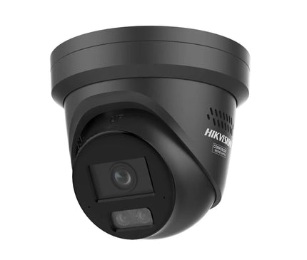 Hikvision Hikvision DS-2CD2347G3-LI2SUY/SL Zwart, 4MP, ColorVu 3.0, Strobe LED/Siren, Dual Mic, Anti-corrosie