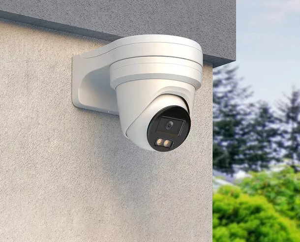 Hikvision Hikvision DS-2CD2347G3-LI2UY, 4MP Turret, ColorVu 3.0, Anti-corrosion and Dual-Mic
