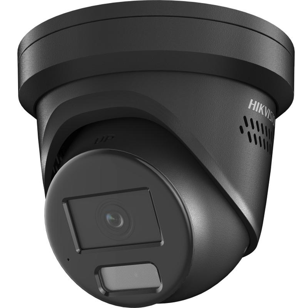 Hikvision DS-2CD2387G2H-LISU/SL Svart 8MP ColorVu Hybrid Turret Flash/Siren