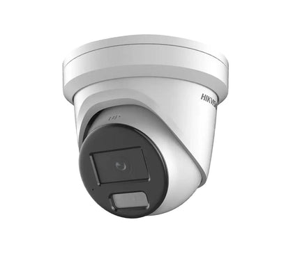Hikvision DS-2CD2387G2H-LIU 8 MP ColorVu Hybrid Turret, blanc, PoE, emplacement pour carte Micro SD