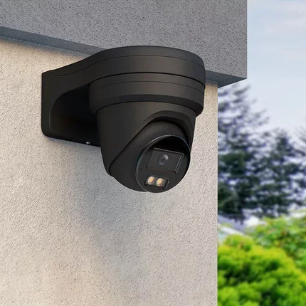 Hikvision Hikvision DS-2CD2387G3-LI2SUY/SL Svart, 8MP 4K, ColorVu 3.0, Strobe LED, korrosionsskydd, Dual-Mic