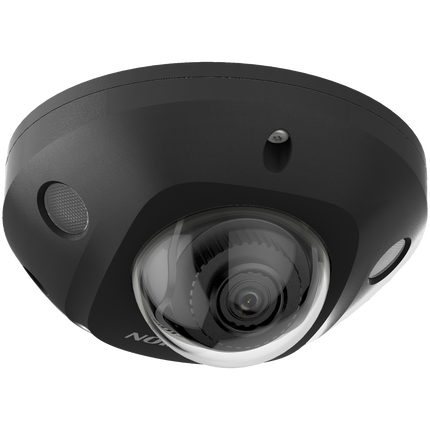 Hikvision Hikvision DS-2CD2546G2-IS 4MP Mini dôme Slot SD PoE IR-Led Microphone Noir